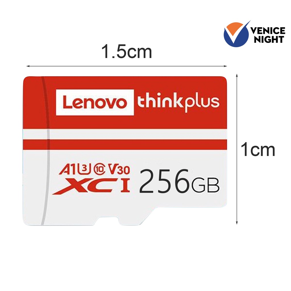 Lenovo Kartu Memori TF 256GB / 512GB / 1TB High Speed Untuk Handphone / DVR Mobil