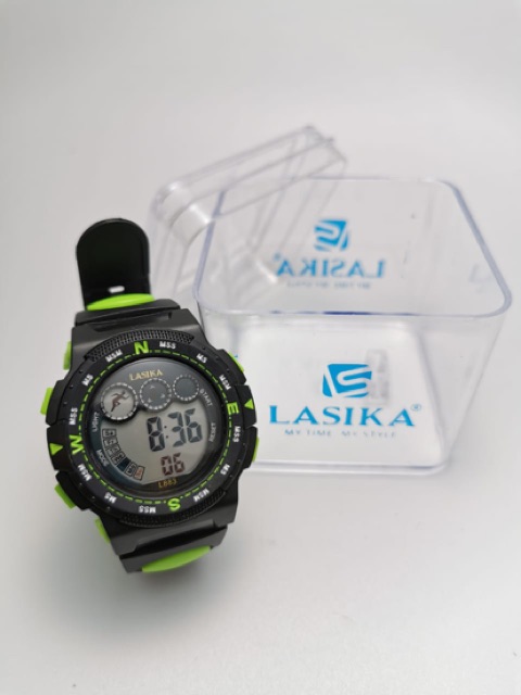 LASIKA 883 jam tangan sporty digital Remaja Fashion ada led dan anti air