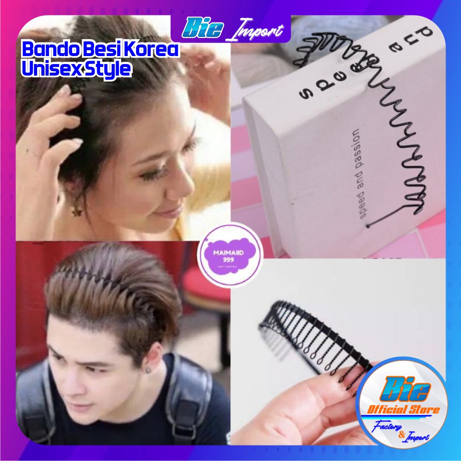 Bando Besi Korea Hitam Impor Best Seller