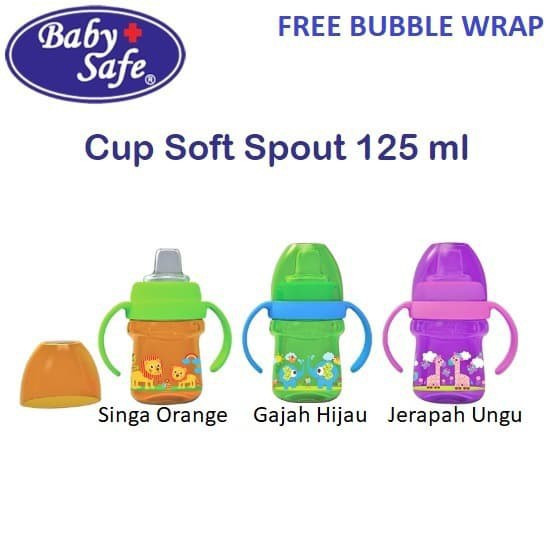 Babysafe AP005 Training Cup Soft Spout 6m+ 125ml AP005 | Training Cup Baby Safe