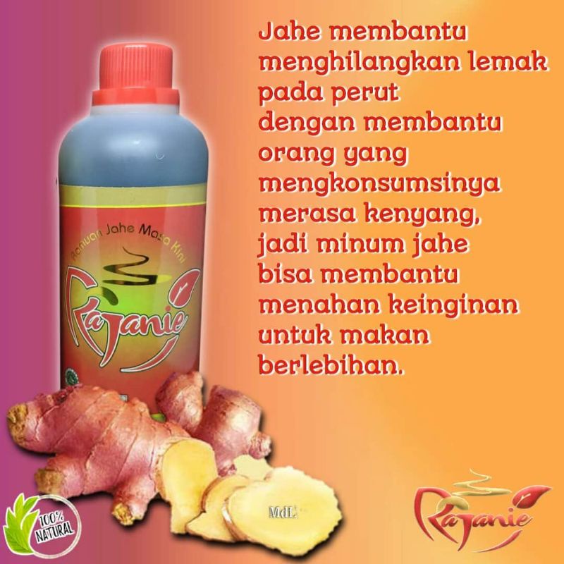 

RAJANIE JAHE MERAH 500 ML