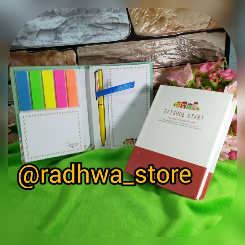 

4 IN 1 MEMO STICKY NOTES BOOK