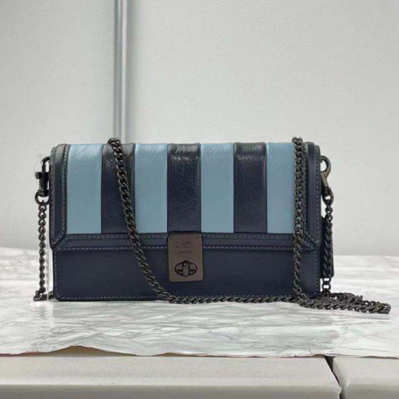Tas Coach original - Coach hutton clutch in midnight navy