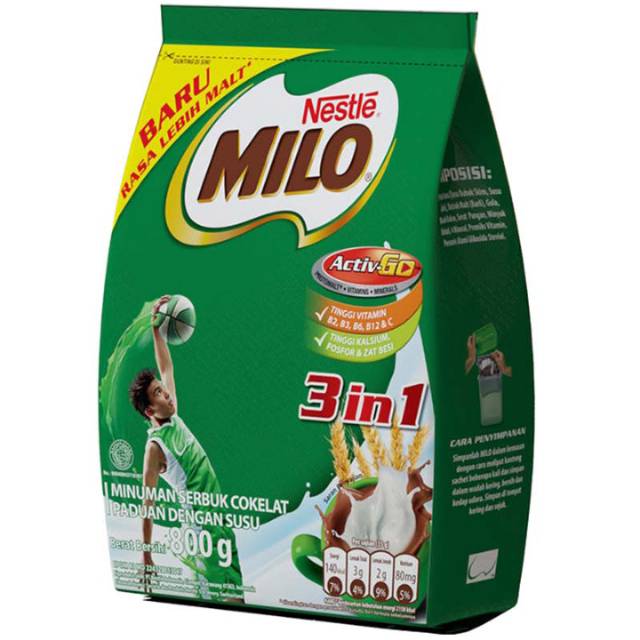 Milo BuBUk Actigen-E 800gram