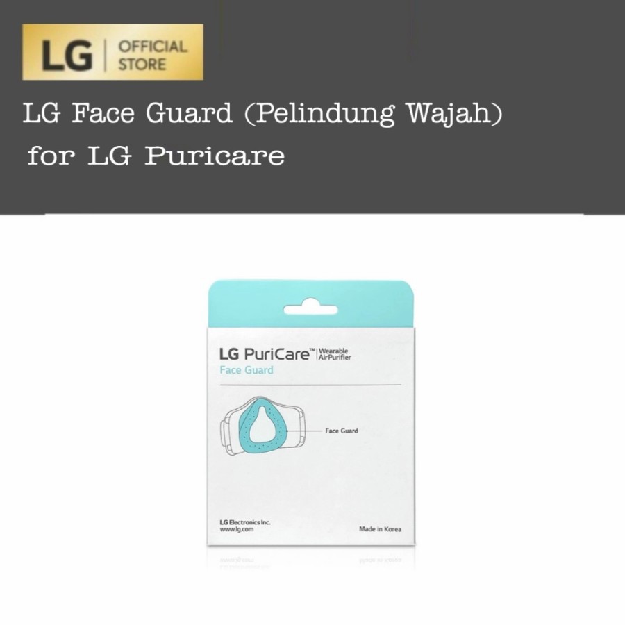 LG PuriCare Face Guard / Pelindung Wajah PWKAFG01 Wearable Air Purifier Puri Care