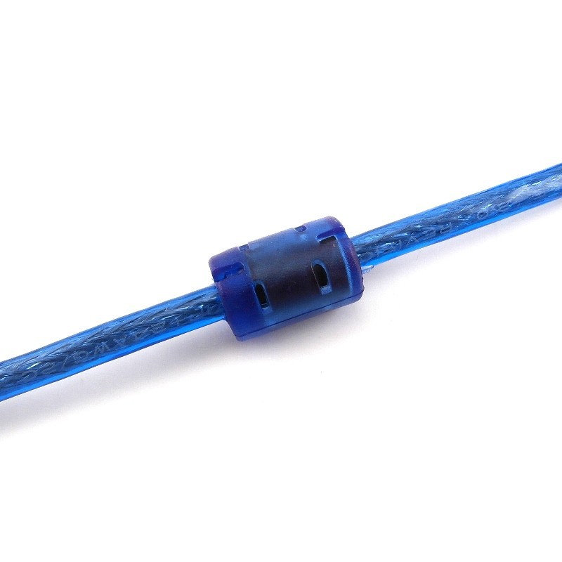 Kabel Extension 1,5 Meter Dengan Warna Biru Transparant - Biru