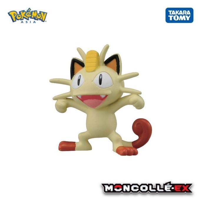 Moncolle EX EMC #48 Meowth Asia Ver.) Takara Tomy Pokemon Figure