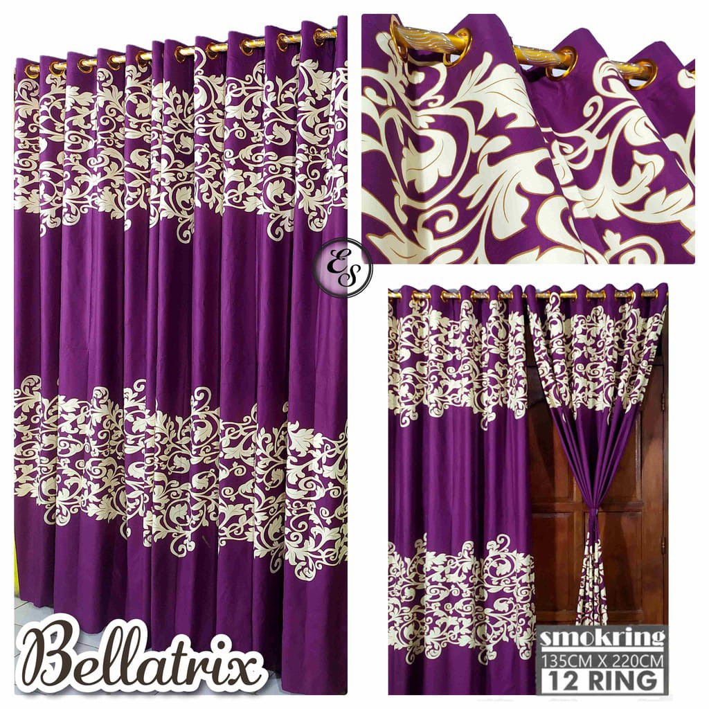 DISKON GORDEN SMOKRING RING 12 (135X220) MOTIF TOP 1 DISOLO  GROSIR/ECER