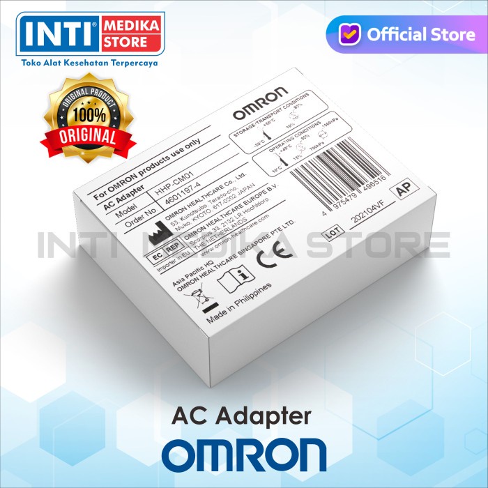 Omron - Ac Adaptor Adaptor Tensi Omron Adaptor Omron Original #98