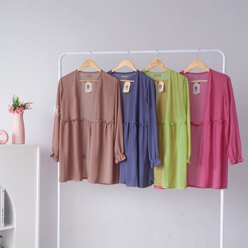 CLIO OUTERWEAR / OUTER / LONG CARDIGAN / ATASAN WANITA