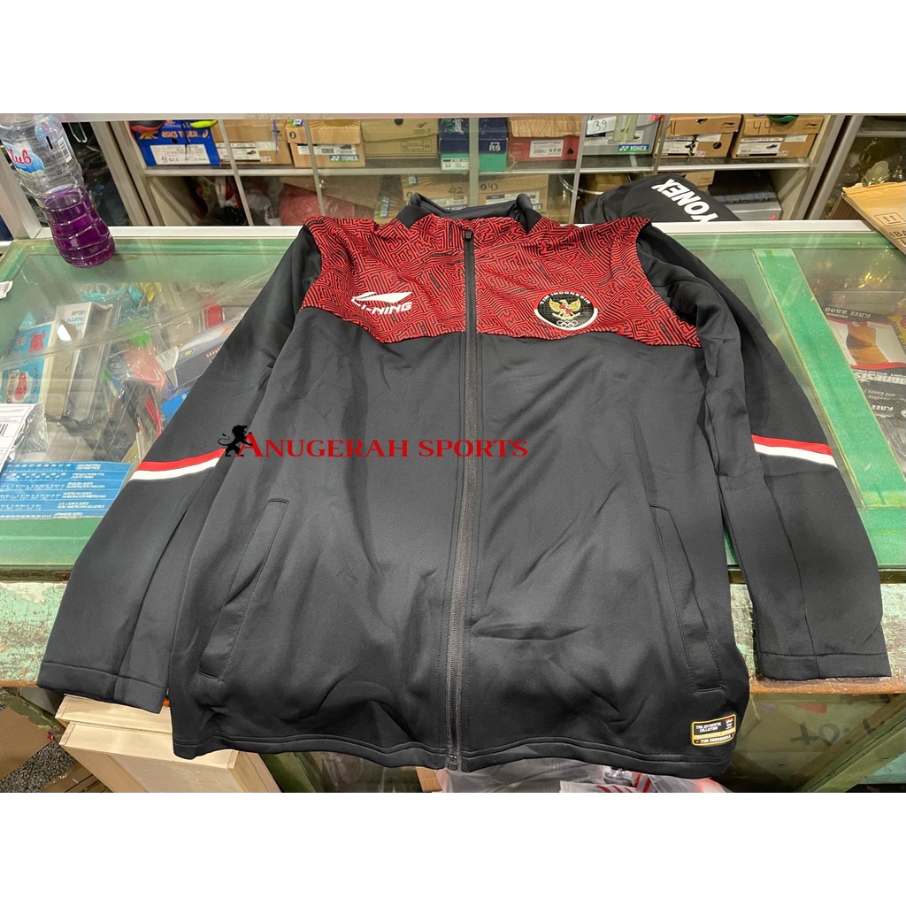 JAKET LI-NING / LINING OFFICIAL TIMNAS INDONESIA For Sea Games 2022