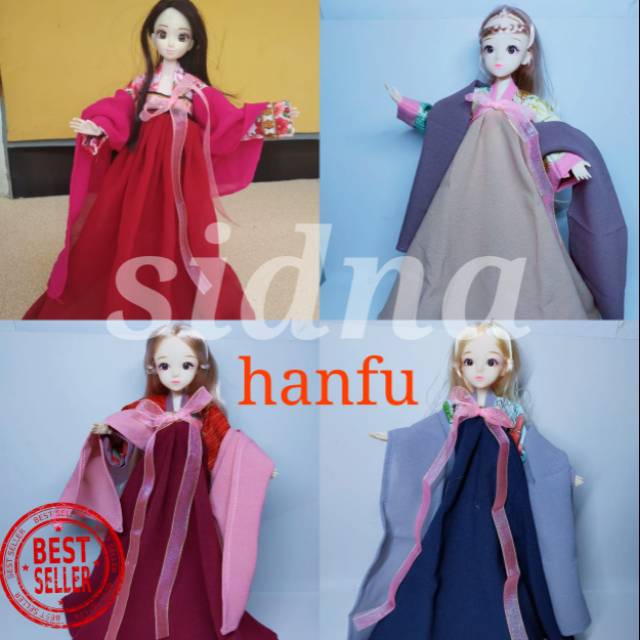 Baju Boneka Model Cina