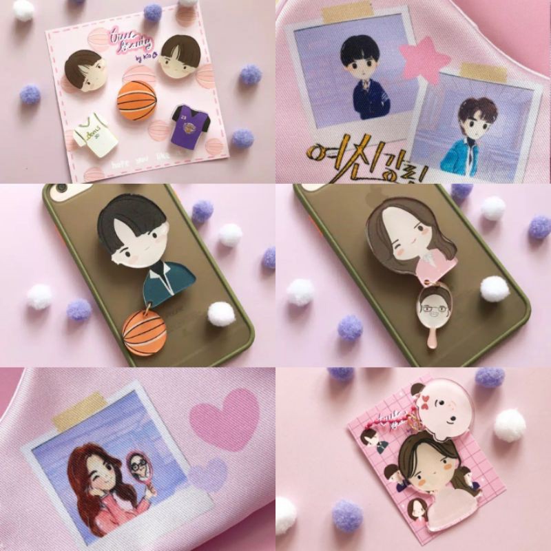 True Beauty Fan Art Merchandise, Lim Ju Kyung, Lee Su Ho, Han Seo Jun, Suho, Seojun, Kdrama Drakor