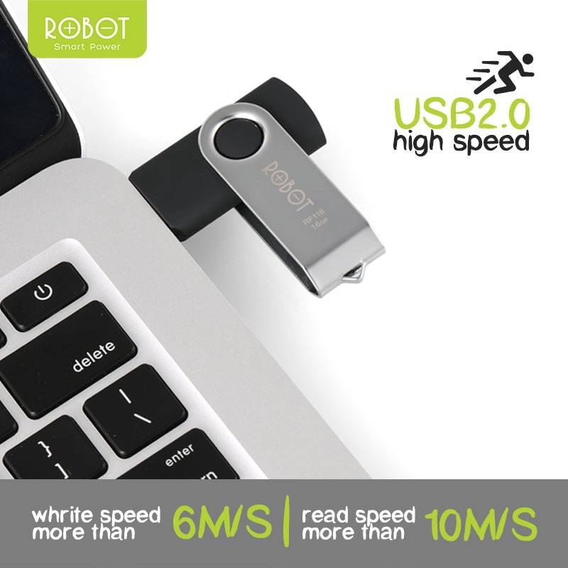 GROSIR FLASHDISK ROBOT 16GB ORIGINAL USB2.0 HIGH SPEED DATA TRAVELLER