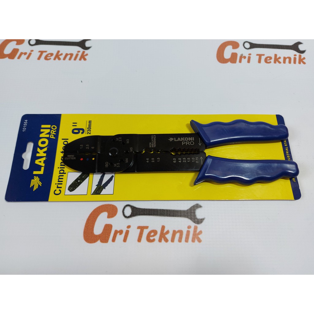 101554  TANG CRIMPING TOOL 9" JETJO TOOL LAKONI PRO 101554 / TANG SKUN CRIMPING TOOL