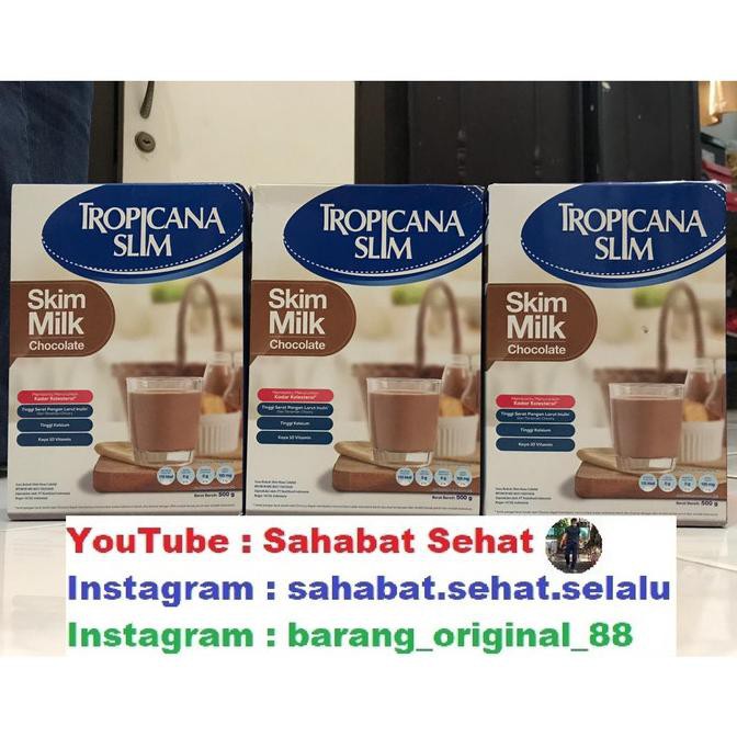 

[[BISA COD]] Tropicana Slim Milk Skim CHOCOLATE 500gr PROMO Kode 1339