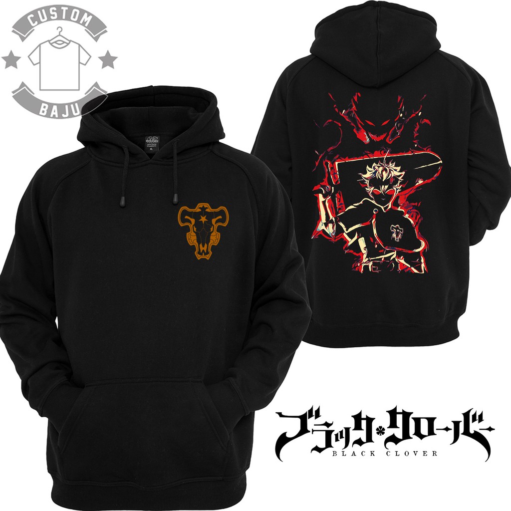 Sweater Hoodie Black Grimoire Asta Anime Black Clover 269