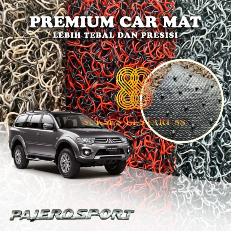 Karpet Mobil Premium Mitsubishi Pajero Mie Bihun 2 Warna