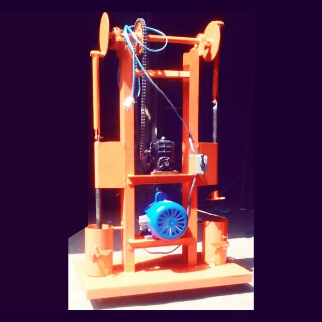 Mesin Press Baglog Jamur 2 Tabung Murah