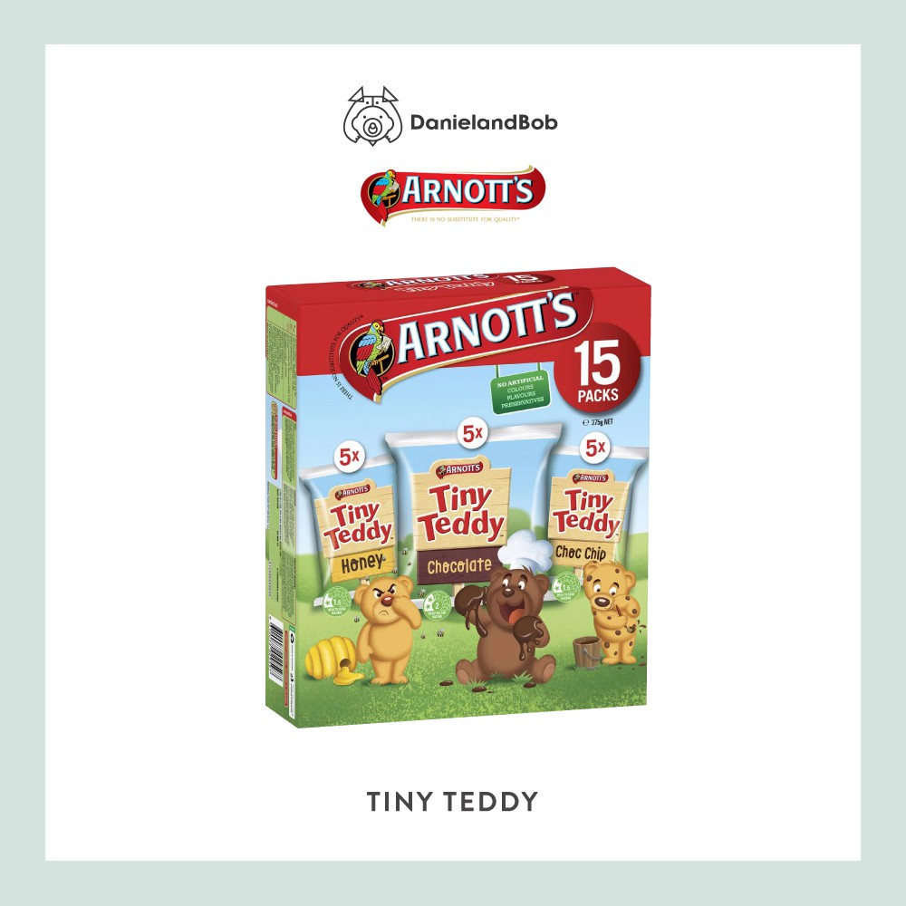 Arnott's Tiny Teddy Biscuits CLEARANCE SALE/ Biskuit Anak Coklat
