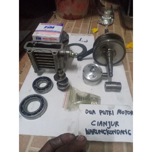 paket bore up beat karbu 130cc harian touring oke