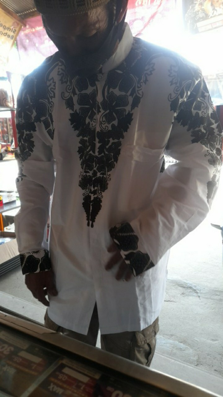 Batik Solo Modern Setelan Sarung Dan Koko Trendi Full Furing