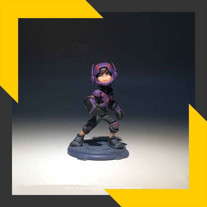 Action Figure Import Disney Besar Hero 6 Baymax Hiro Hamada 8.5 Cm Mini Pvc Aksi Tokoh Postur Anime