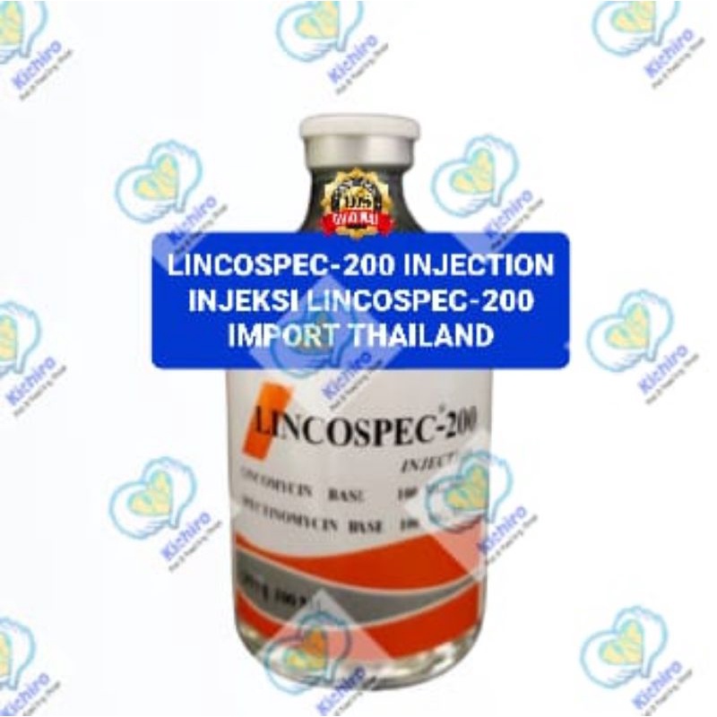 Lincospec-200 isi 100 ml Import Bangkok Thailand Lincospec 200 Injeksi Obat Segala Penyakit Untuk Ay