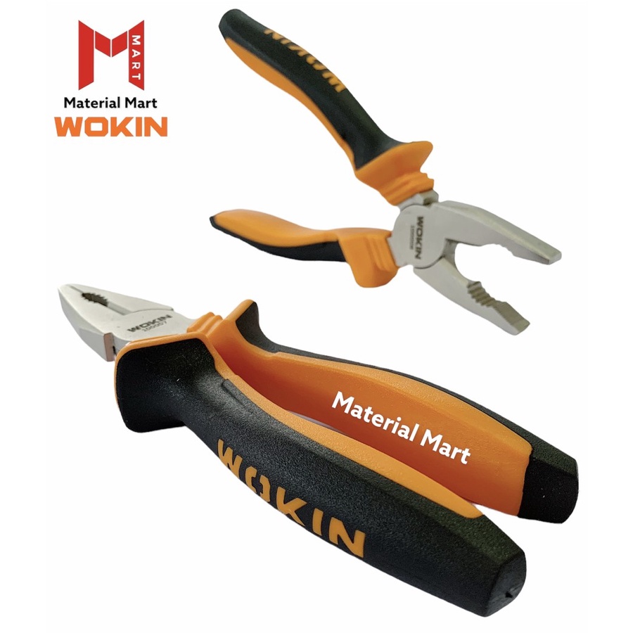 Tang Kombinasi 7 Inch Wokin | Plier Combination 8 Inch | Tang Jepit 7&quot; |Material Mart