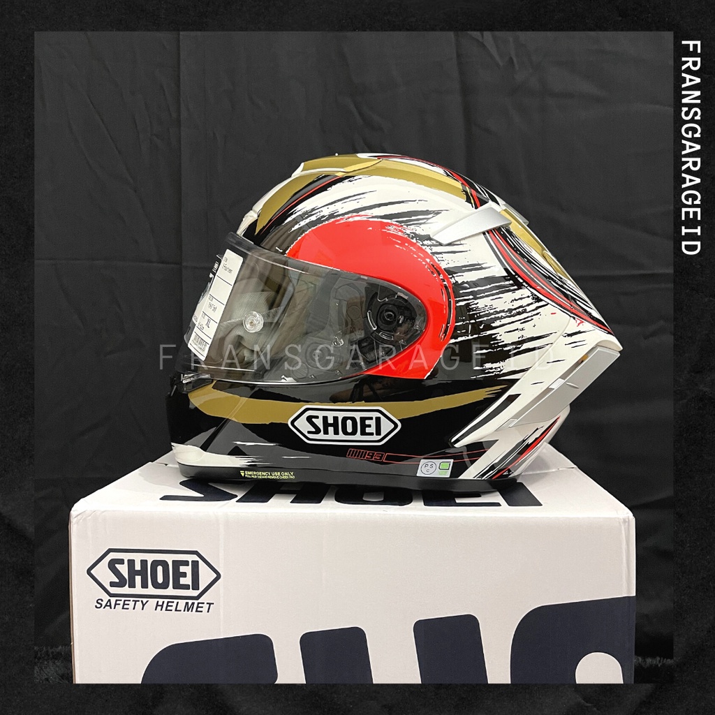 HELM SHOEI X14 MOTEGI 2  1:1 FULL FACE IMPORT PREMIUM