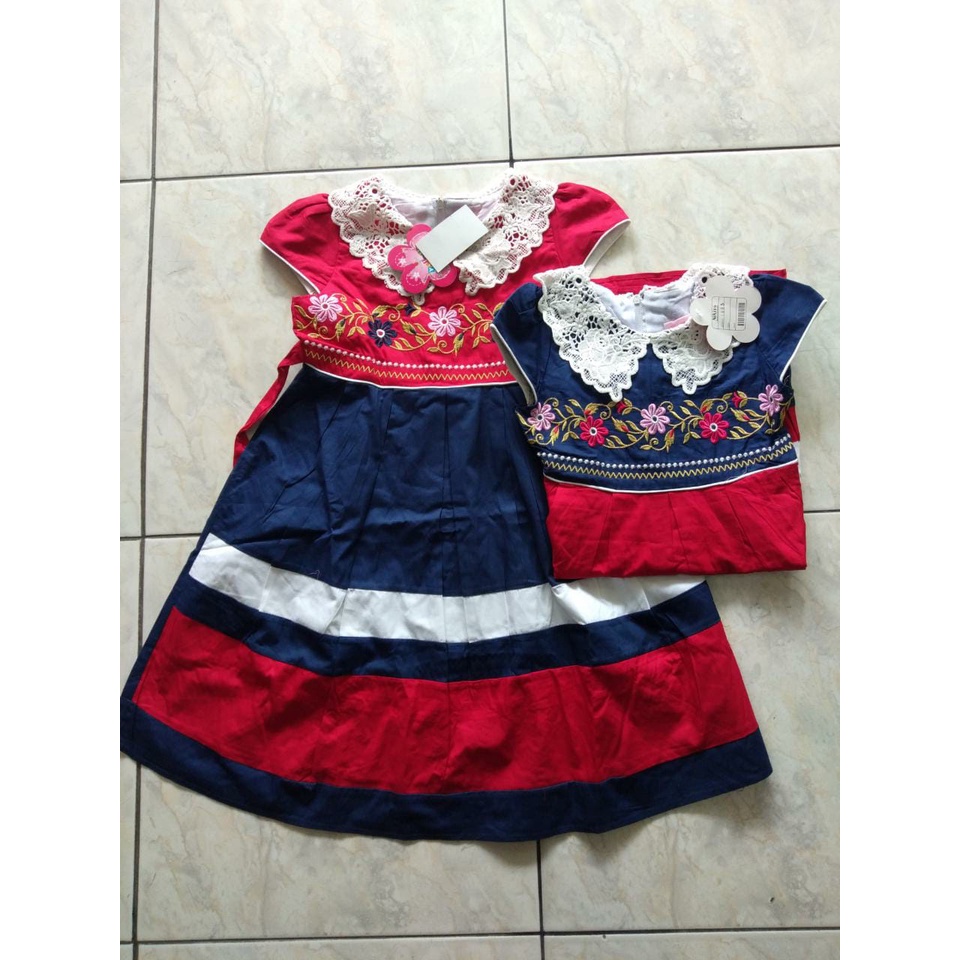 DRESS pendek anak perempuan by NIKITA - katun size 1-20 1-7 tahun