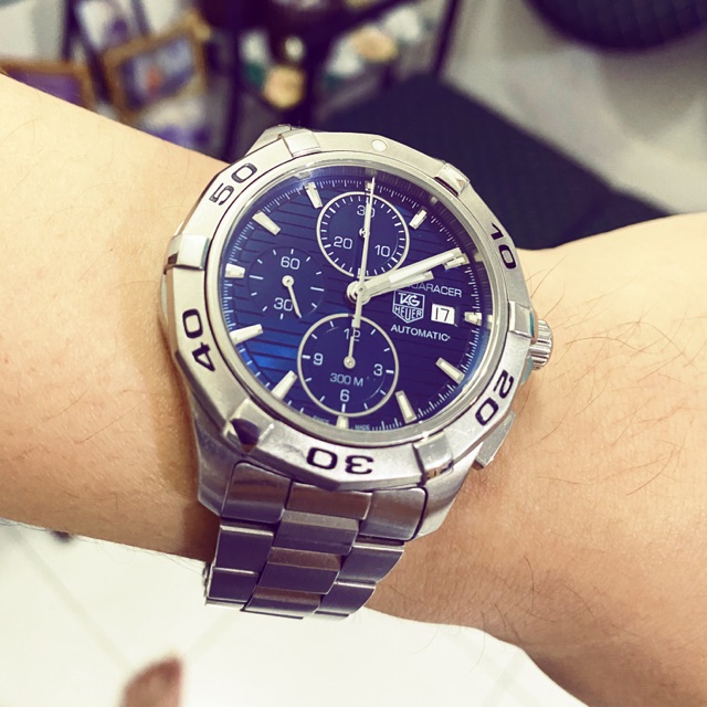 Tag Heuer Aquaracer Chronograph Calibre 16 Blue