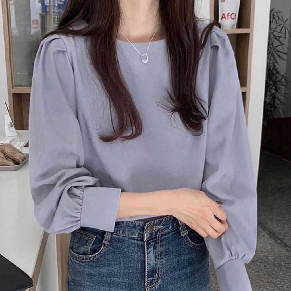 SHINE BLOUSE - BLOUSE KOREA - ATASAN WANITA - BLOUSE