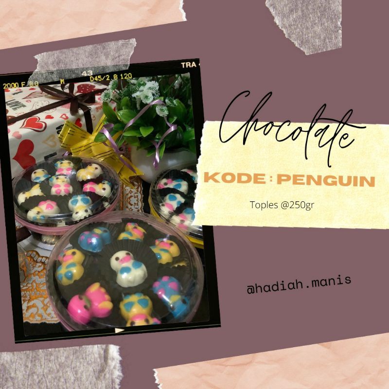 

COKLAT KARAKTER MURAH TOPLES 250gr PENGUIN