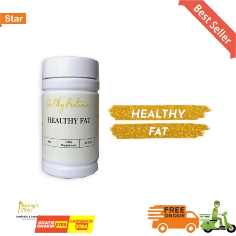 TERBARU - HEALTHY FAT ASLI SUPLEMEN PENGGEMUK & OBAT PENAMBAH BERAT BADAN BY BENING'S DR OKY PRATAMA