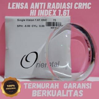 Lensa Kacamata Minus Custom Oriental Index 1.61