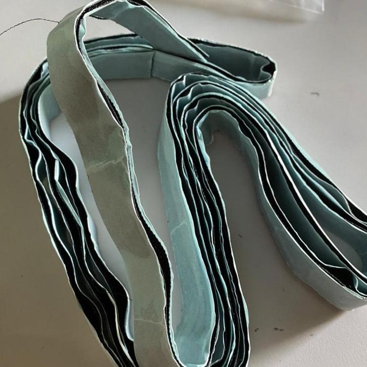 Motif Terkini.. Velcro perekat double tape perekat karpet mobil 0M9