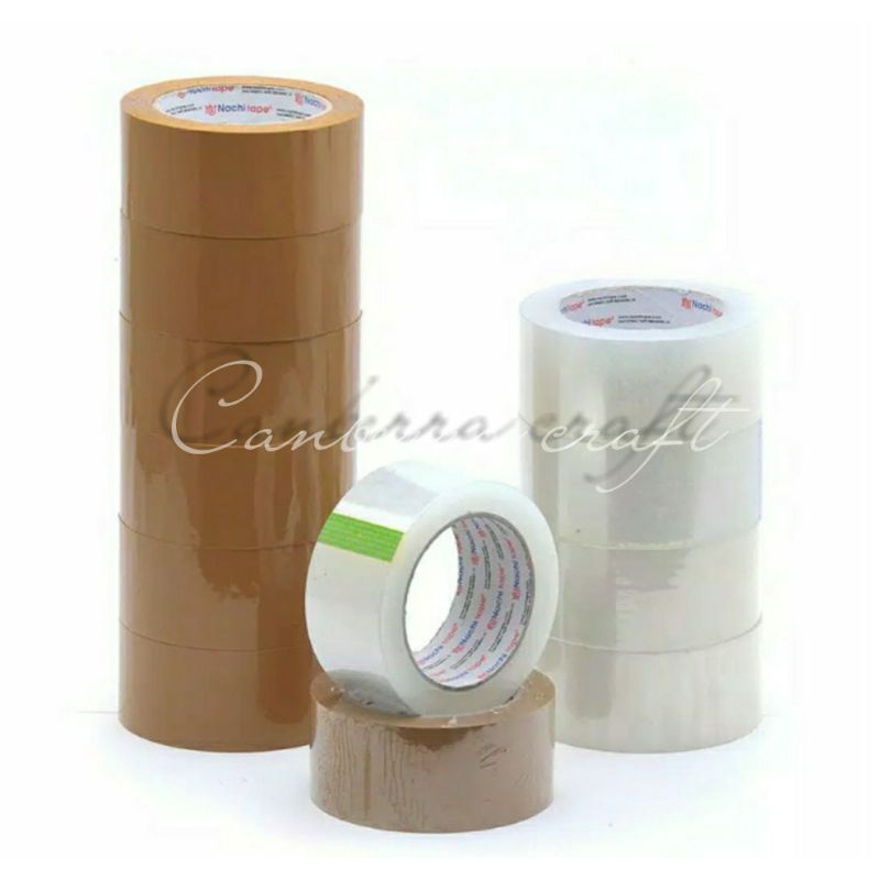 

Lakban Bening & Coklat Nacci