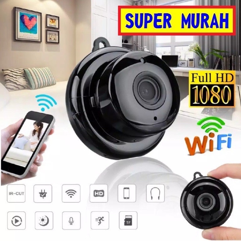 IP camera HD 1080P Wireless Mini IPCAM wifi smart Net  Cam Aplikasi V380PRO