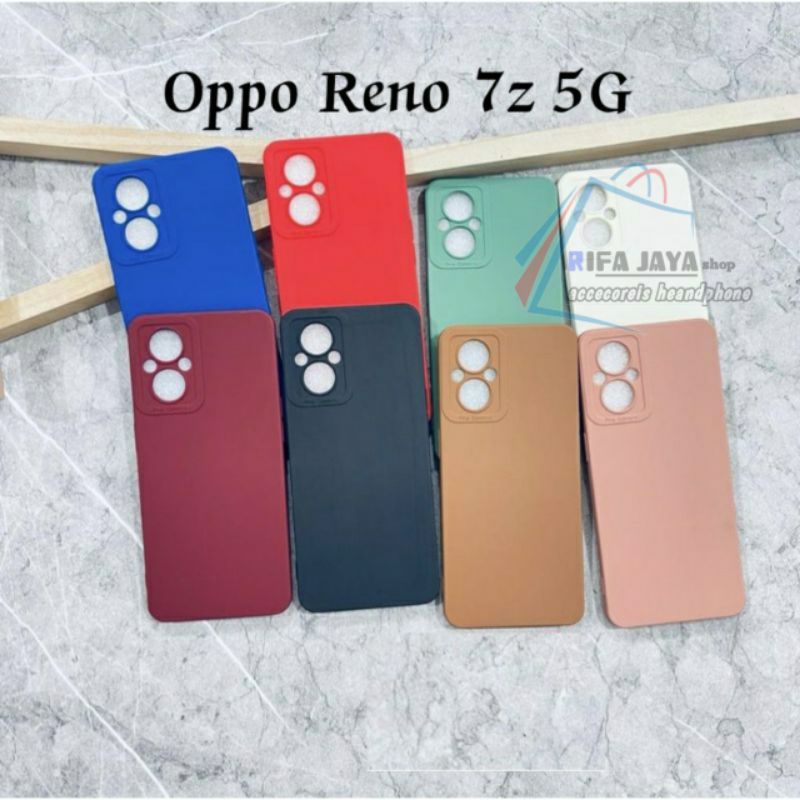 Jual Softcasecasecasingslikon Pro Camera Macaron Oppo Reno 7 Z 5g Slikon Melindungi Camera 6759