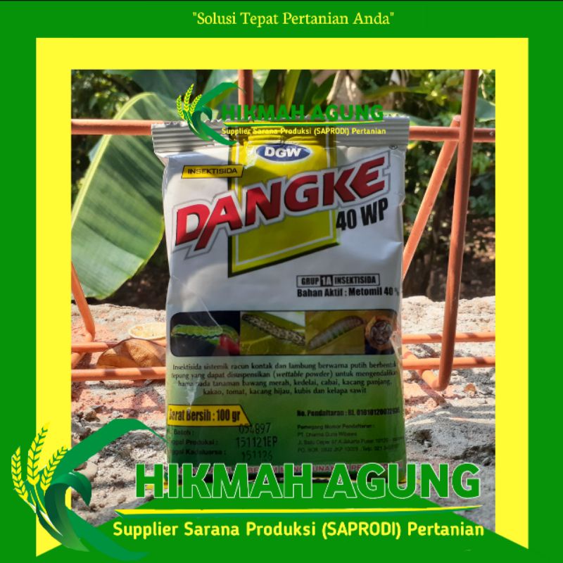 

DANGKE 40 WP kemasan 100 GRAM INSEKTISIDA