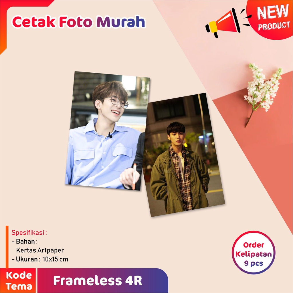 Cetak foto 1 HARI JADI cetak foto polaroid cetak foto murah cetak foto 4R