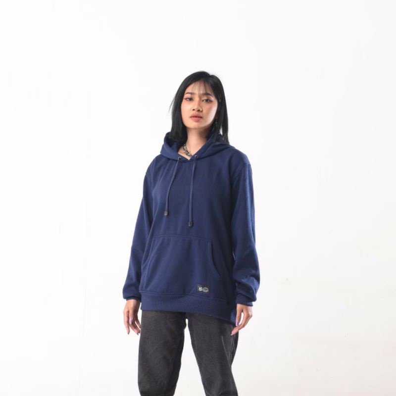 Sweater Hoodie Polos Mcvois Navy Premium Distro