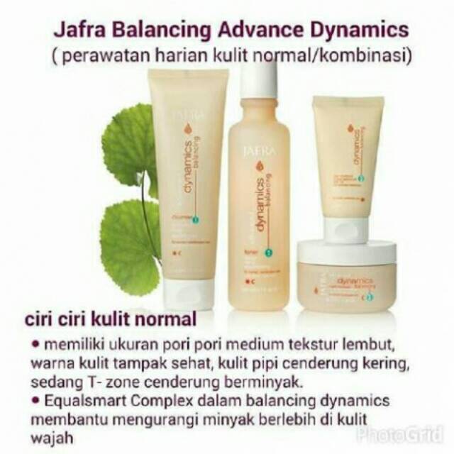 \u26a1 JAFRAa Balancing Advanced Dynamics Series paket perawatan harian jenis kulit normal kombinasi