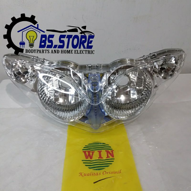 LAMPU DEPAN JUPITER Z BURHAN  2006 2007 2008 2009/ HEADLAMP DEPAN JUPITER Z BURUNG HANTU 2006 2007 2008  / LAMPU DEPAN YAMAHA