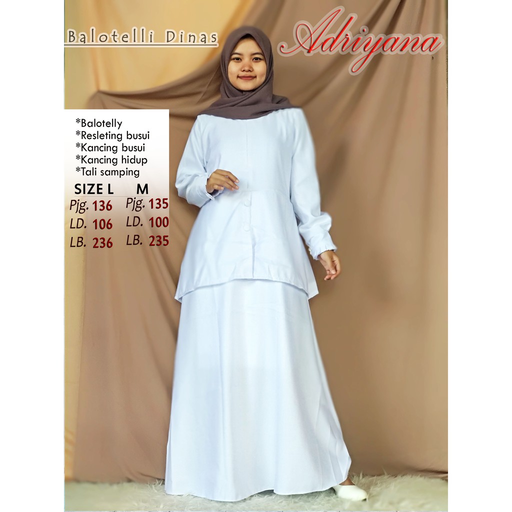 Gamis Dinas PNS / Dress PNS