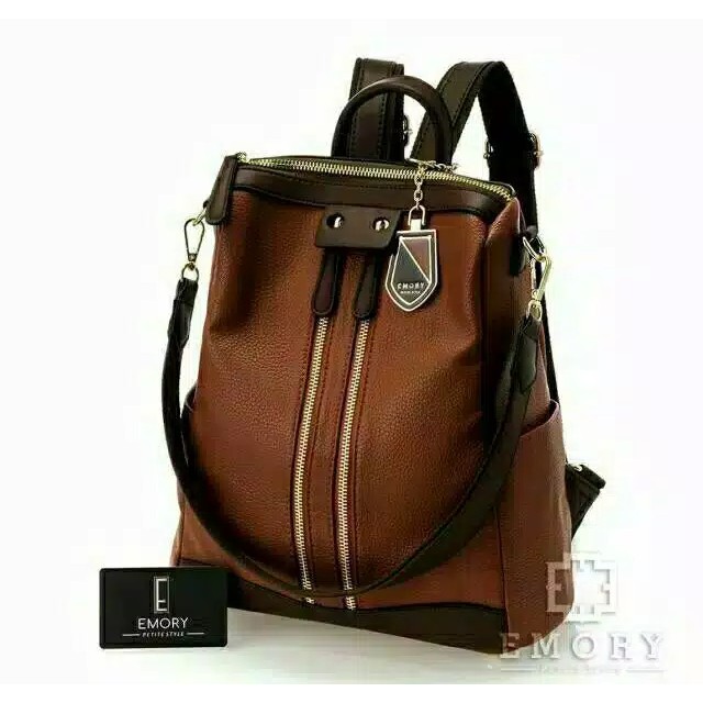 TSY - RANSEL KULIT JERUK PREMIUM - Tas Ransel Multifungsi - Ransel Wanita - Bisa COD