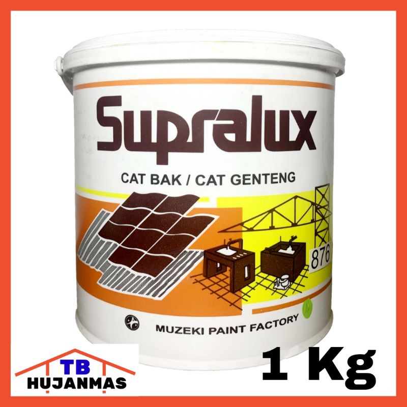 SUPRALUX Cat Genteng Bak Base Air 1Kg Berkualitas