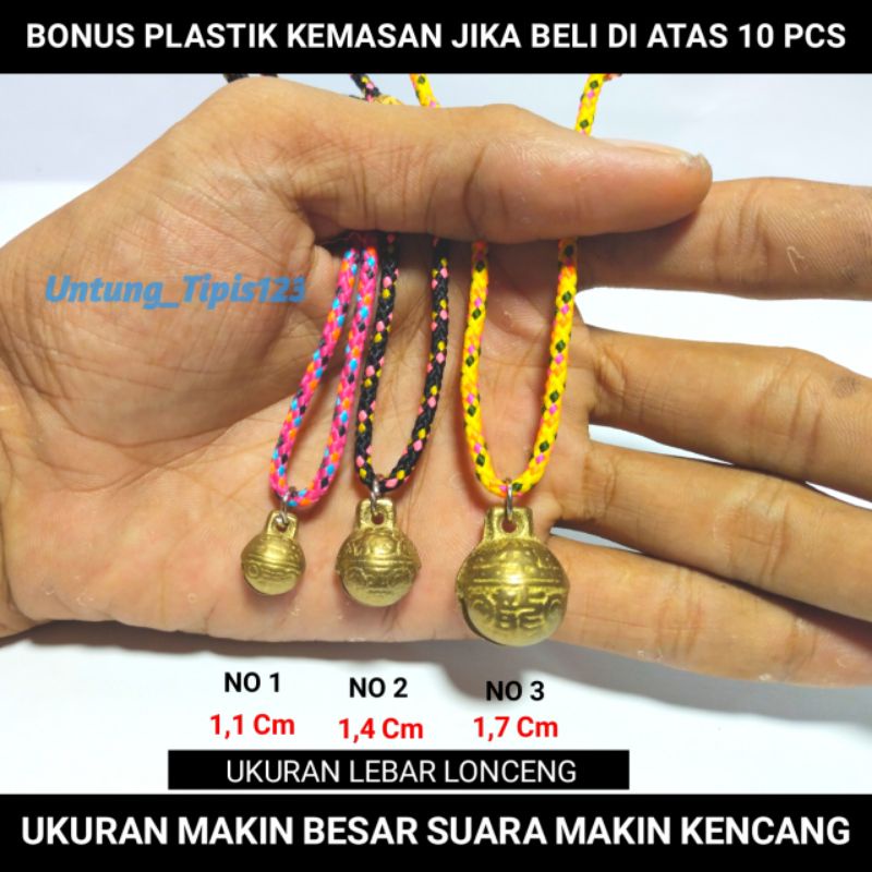 kalung prusik lonceng kuningan impor premium kalung kucing  kelinci musang anjing kalung tali perusik buat hewan