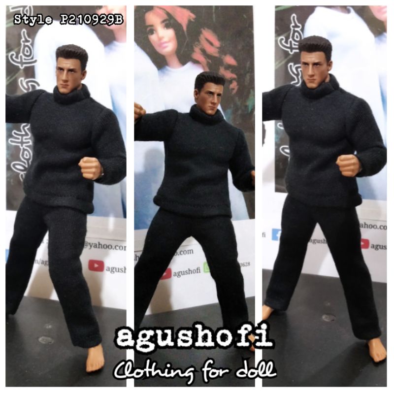 Baju / Celana Phicen figure 1/12 , Style P210929B